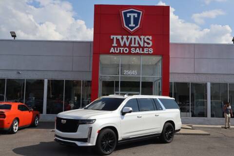 2021 Cadillac Escalade ESV for sale at Twins Auto Sales Inc Redford 1 in Redford MI