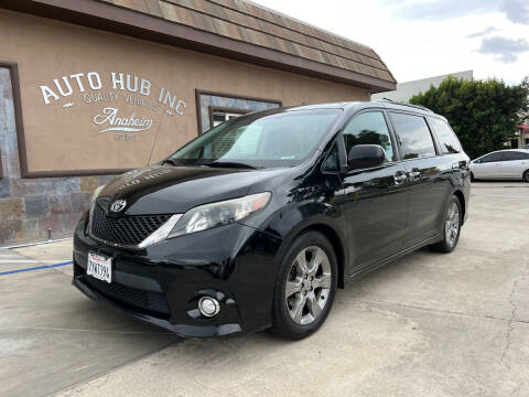 2014 Toyota Sienna for sale at Auto Hub, Inc. in Anaheim CA