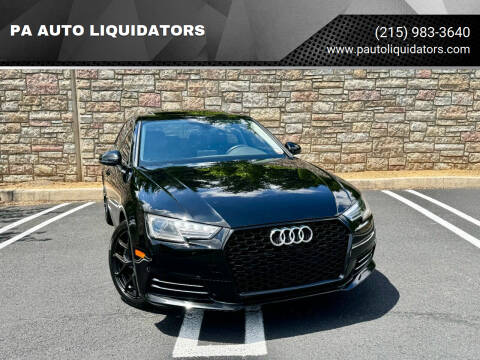 2017 Audi A4 for sale at PA AUTO LIQUIDATORS in Huntingdon Valley PA