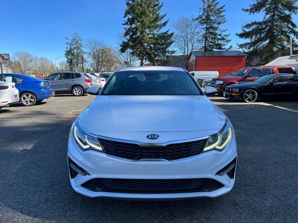 2020 Kia Optima for sale at PLATINUM AUTO SALES INC in Lacey, WA