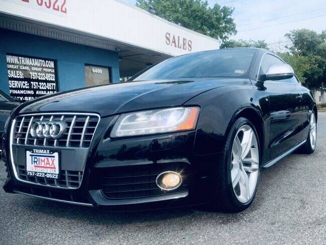 2009 Audi S5 for sale at Trimax Auto Group in Norfolk VA