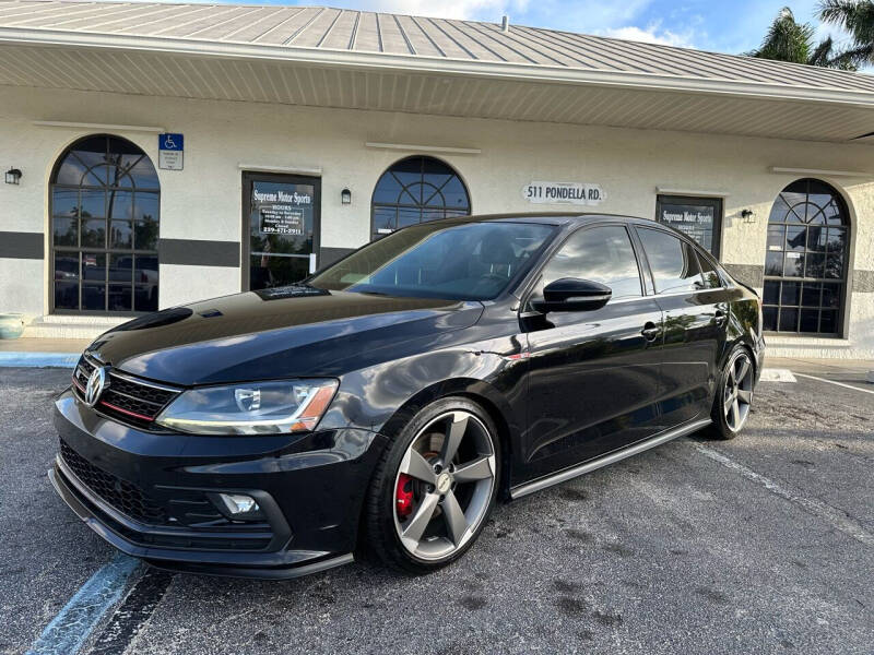 2017 Volkswagen Jetta for sale at Supreme Motor Sports in North Fort Myers FL