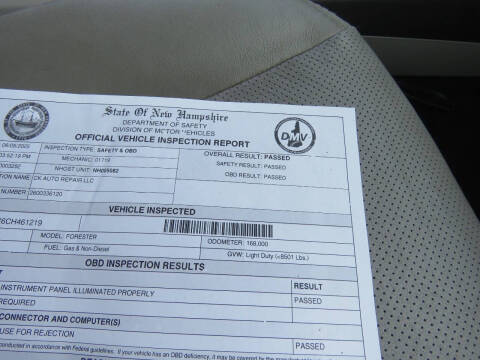 2012 Subaru Forester 2.5X Limited