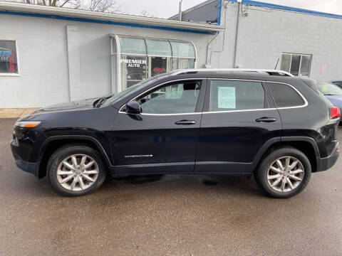 2016 Jeep Cherokee for sale at Premier Automotive Sales LLC in Kentwood MI