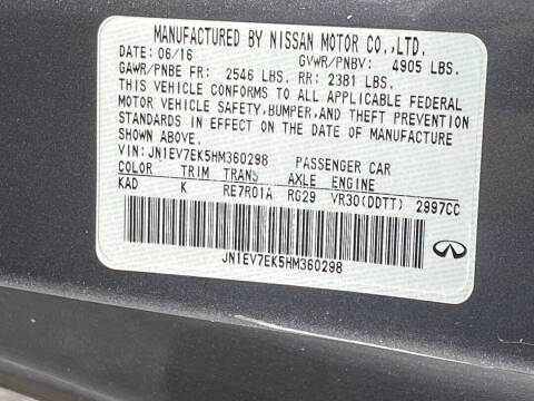 2017 Infiniti Q60 3.0T Premium