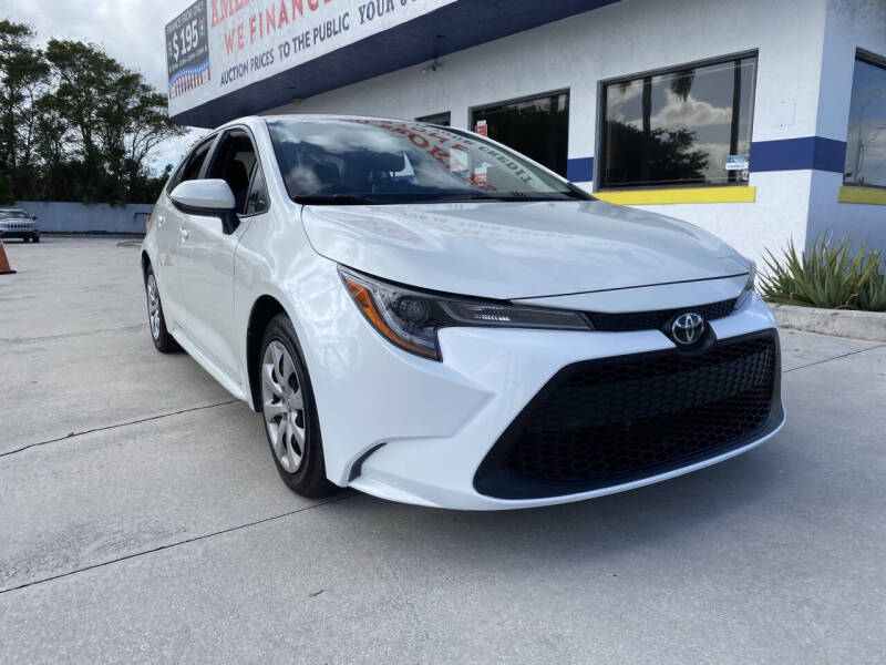 2020 Toyota Corolla for sale at American Auto Brokers in West Palm Beach FL