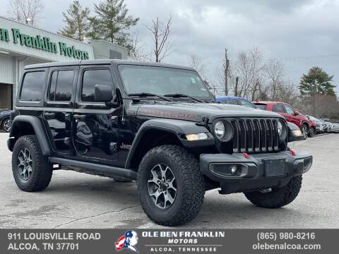 2019 Jeep Wrangler Unlimited for sale at Ole Ben Franklin Motors KNOXVILLE - Alcoa in Alcoa TN