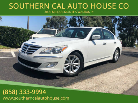 2013 Hyundai Genesis for sale at SOUTHERN CAL AUTO HOUSE CO in San Diego CA