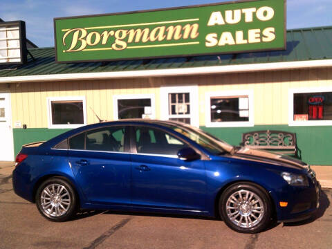 2013 Chevrolet Cruze for sale at Borgmann Auto Sales in Norfolk NE