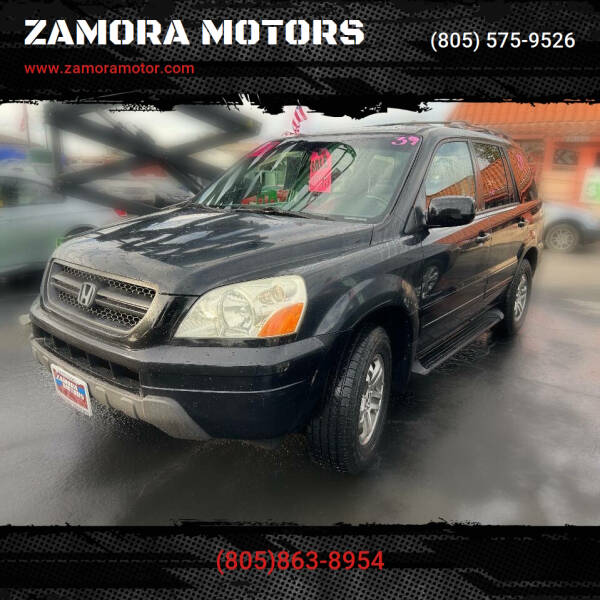 2003 Honda Pilot for sale at ZAMORA MOTORS SM in Santa Maria CA