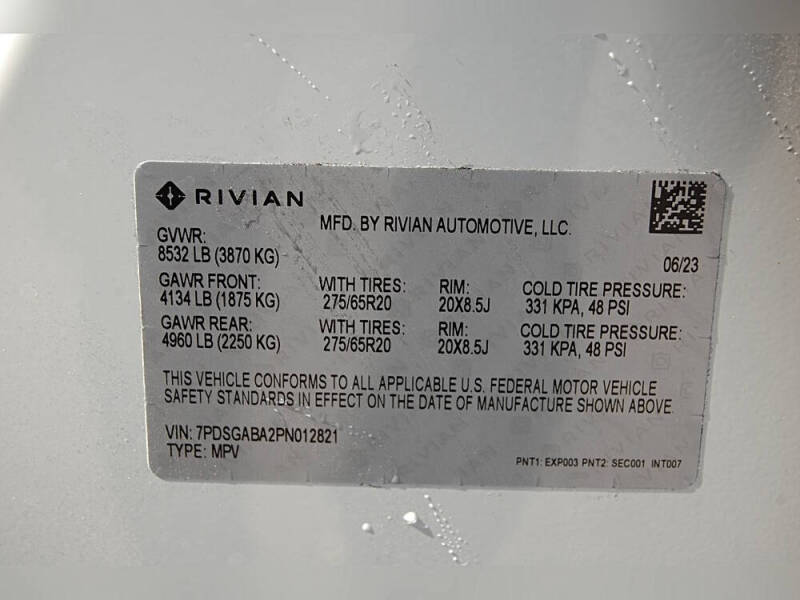 2023 Rivian R1S Adventure