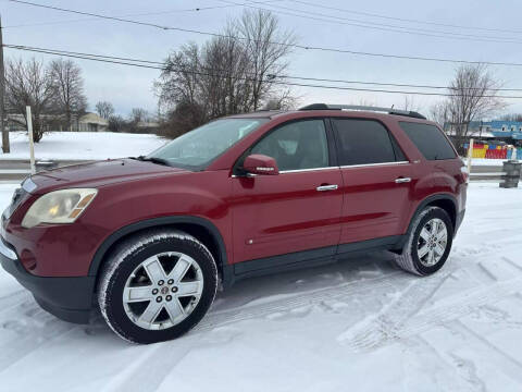 2010 GMC Acadia for sale at Glizzy Auto Sales in Barberton OH