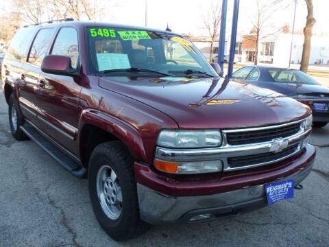 2003 Chevrolet Suburban for sale at Weigman's Auto Sales in Milwaukee WI