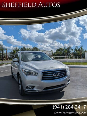 2013 Infiniti JX35 for sale at Sheffield Autos in Sarasota FL