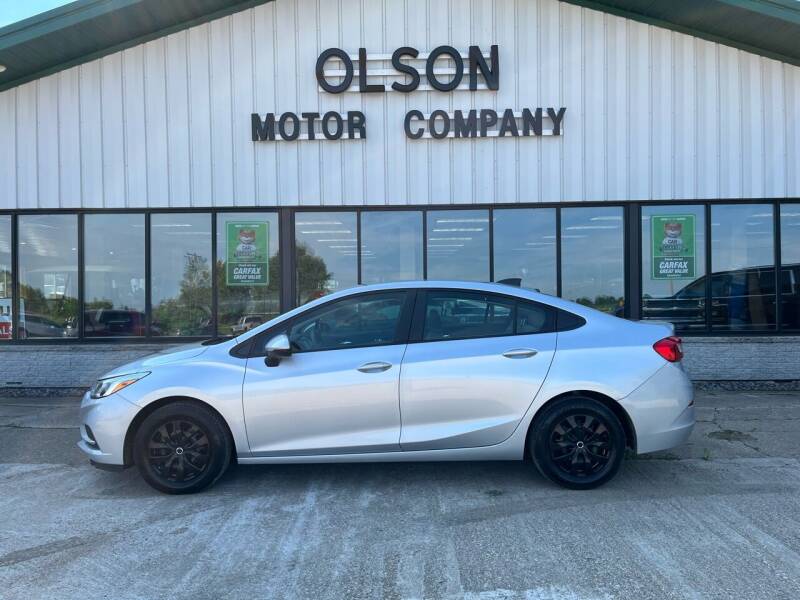 2017 Chevrolet Cruze for sale at Olson Motor Company in Morris MN