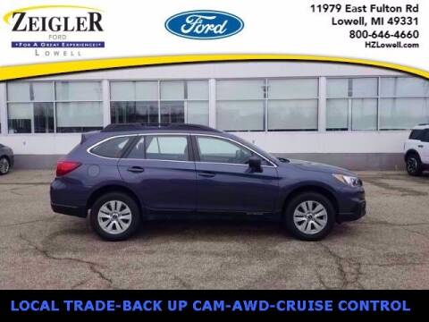 2017 Subaru Outback for sale at Zeigler Ford of Plainwell - Jeff Bishop in Plainwell MI