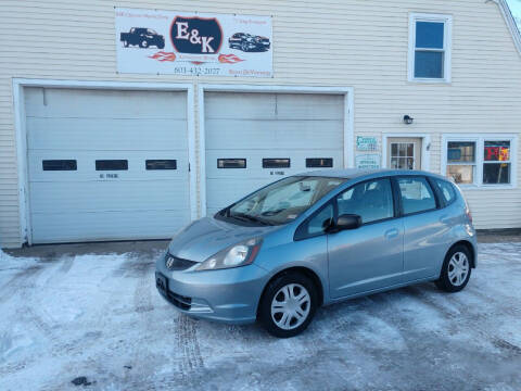 2011 Honda Fit for sale at E & K Automotive in Derry NH