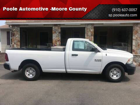 2015 RAM Ram Pickup 1500 for sale at Poole Automotive in Laurinburg NC