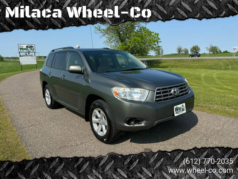 2009 Toyota Highlander for sale at Milaca Wheel-Co in Milaca MN