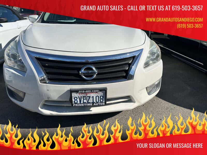 2014 Nissan Altima for sale at GRAND AUTO SALES - CALL or TEXT us at 619-503-3657 in Spring Valley CA