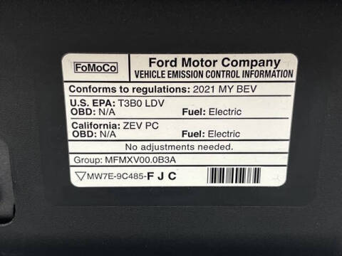 2021 Ford Mustang Mach-E Select