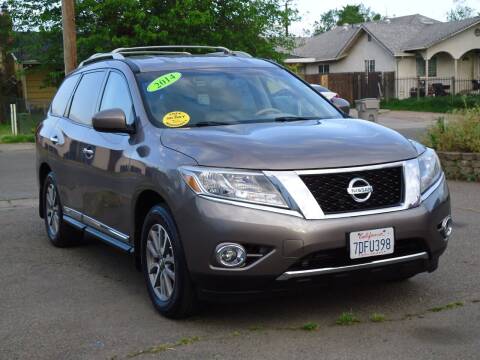 2014 Nissan Pathfinder for sale at Moon Auto Sales in Sacramento CA