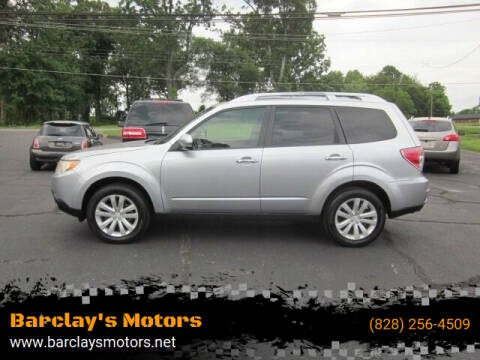 2012 Subaru Forester for sale at Barclay's Motors in Conover NC