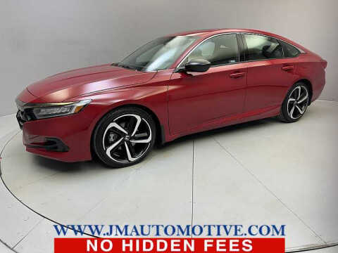 2022 Honda Accord for sale at J & M Automotive in Naugatuck CT