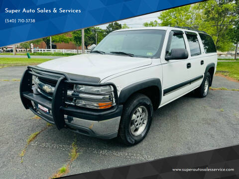 2001 Chevrolet Suburban for sale at Super Auto Sales & Services in Fredericksburg VA