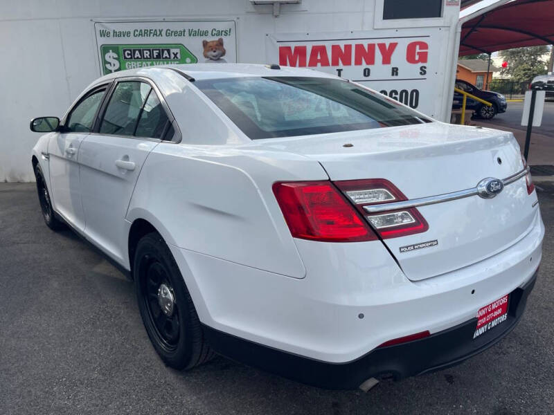 2018 Ford Taurus Police Interceptor