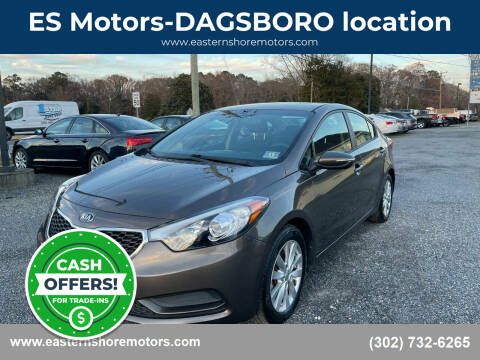 2014 Kia Forte for sale at ES Motors-DAGSBORO location in Dagsboro DE