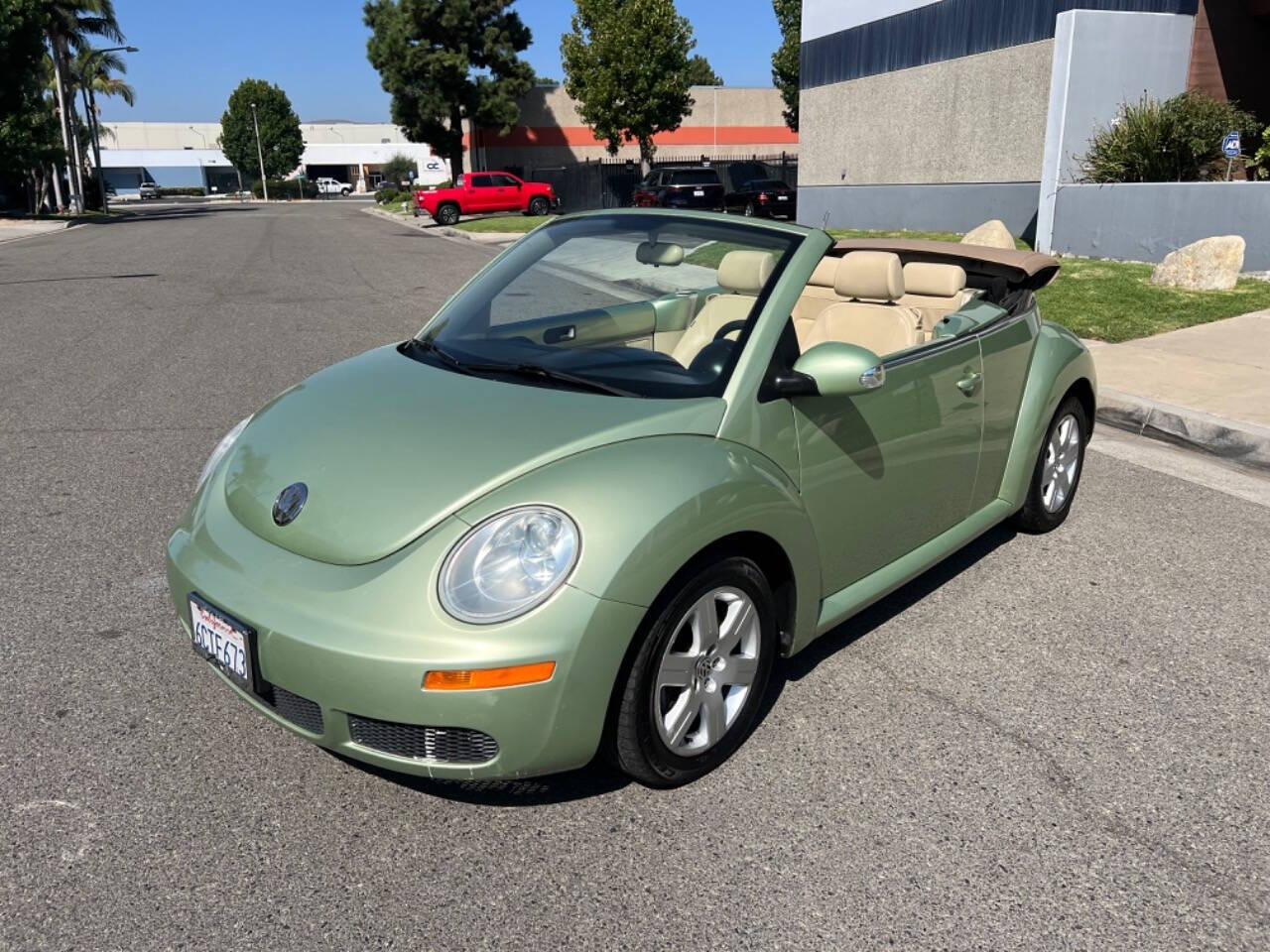 2007 Volkswagen New Beetle Convertible for sale at ZRV AUTO INC in Brea, CA