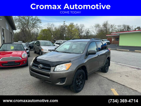 2011 Toyota RAV4 for sale at Cromax Automotive in Ann Arbor MI