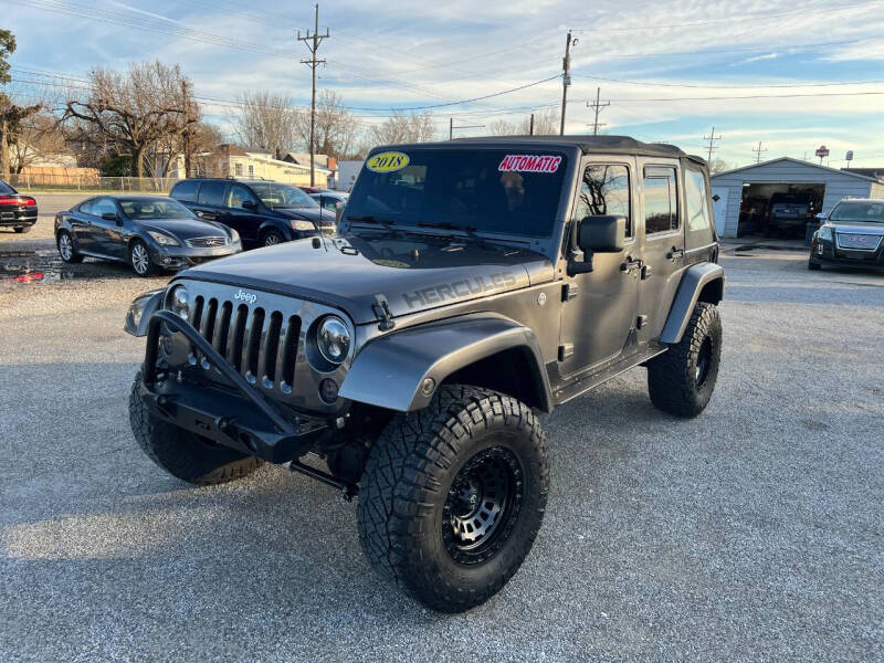 2018 Jeep Wrangler JK Unlimited for sale at Mike's Auto Sales in Wheelersburg OH