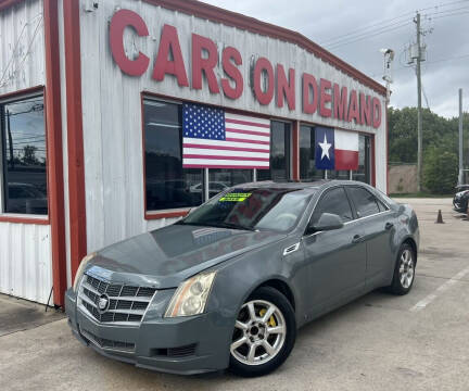 2008 Cadillac CTS for sale at Cars On Demand 3 in Pasadena TX