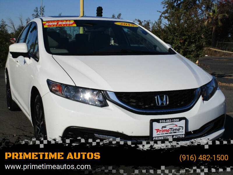 2015 Honda Civic for sale at PRIMETIME AUTOS in Sacramento CA