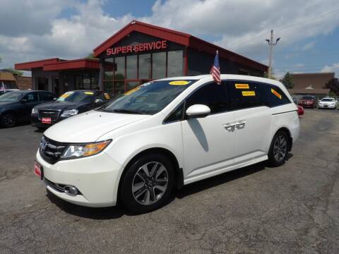 2015 Honda Odyssey for sale at Super Service Used Cars in Milwaukee WI