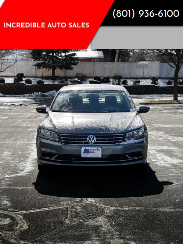 2016 Volkswagen Passat for sale at INCREDIBLE AUTO SALES in Bountiful UT