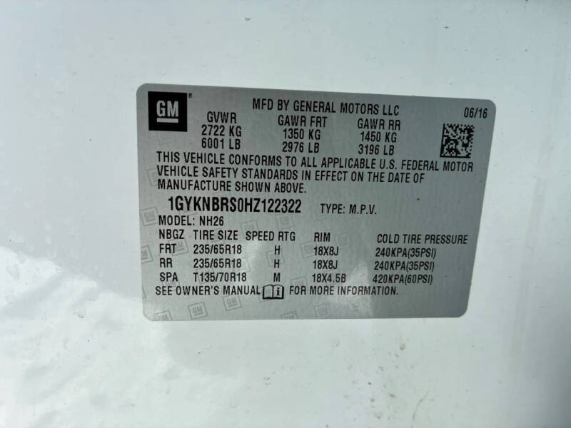 2017 Cadillac XT5 Luxury