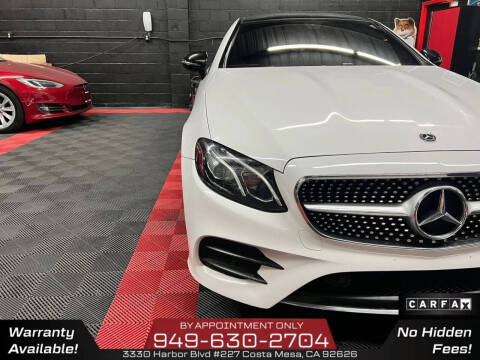 2018 Mercedes-Benz E-Class E 400 4MATIC