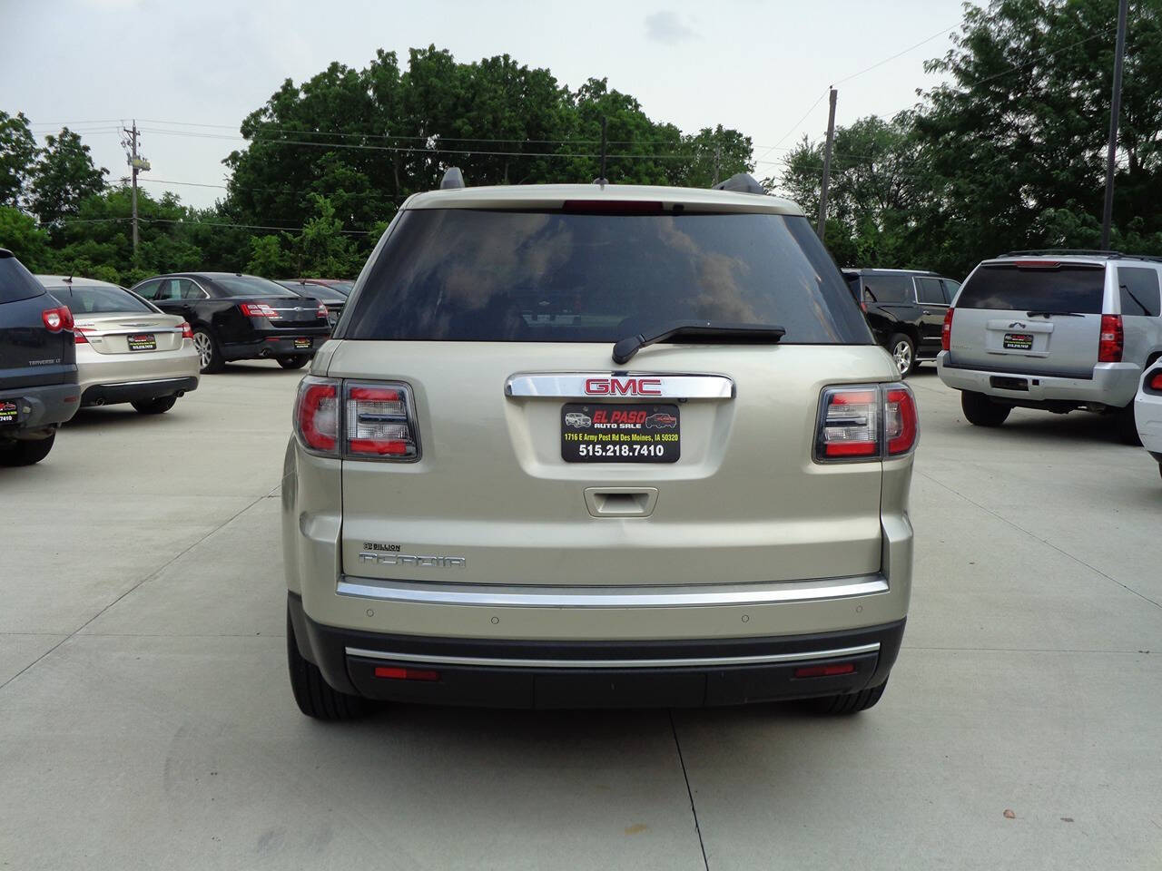 2014 GMC Acadia for sale at El Paso Auto Sale in Des Moines, IA