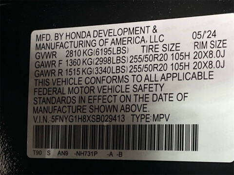 2025 Honda Pilot Elite