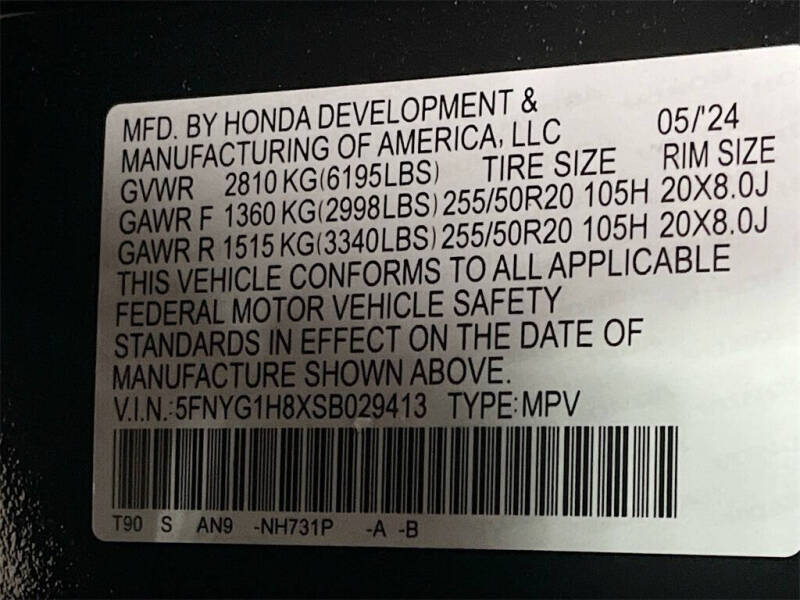 2025 Honda Pilot Elite