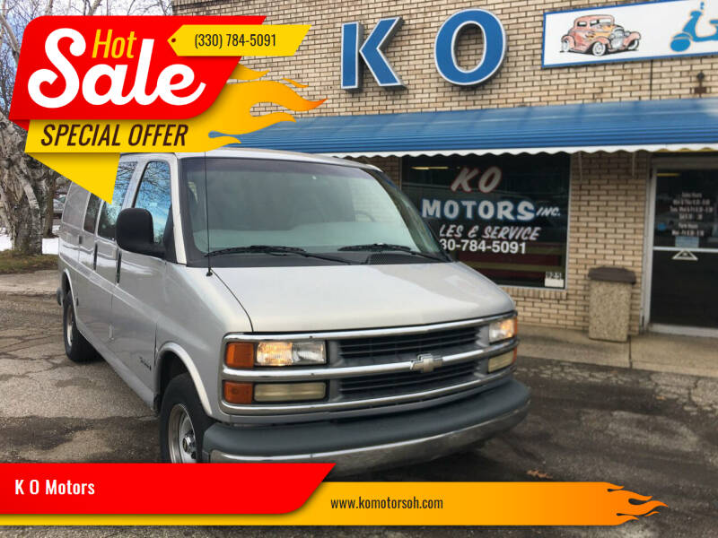 1998 Chevrolet Chevy Van for sale at K O Motors in Akron OH