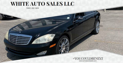 2007 Mercedes-Benz S-Class for sale at WHITE AUTO SALES LLC in Houma LA