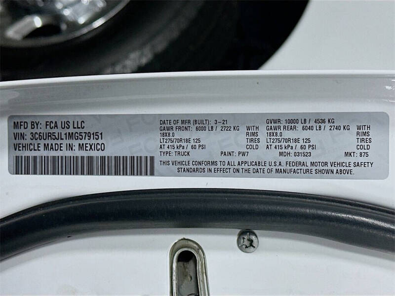 2021 RAM 2500 Big Horn