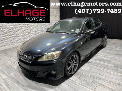 2012 Lexus IS 250 for sale at Elhage Motors in Orlando FL