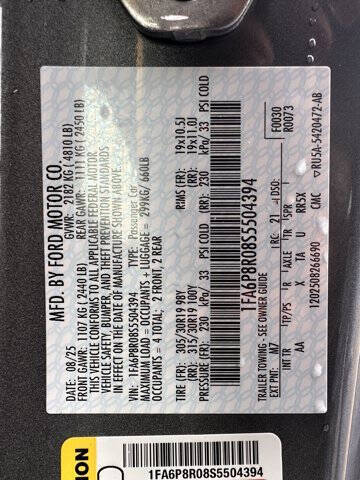 2025 Ford Mustang Dark Horse