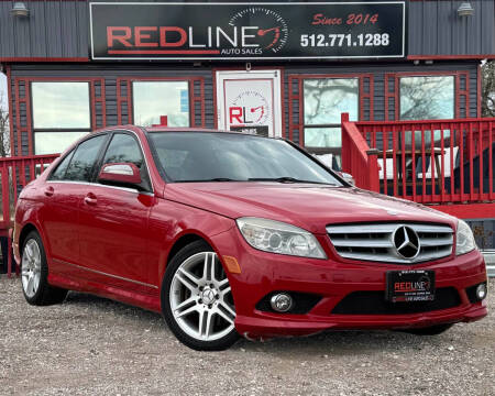 2008 Mercedes-Benz C-Class for sale at REDLINE AUTO SALES LLC in Cedar Creek TX