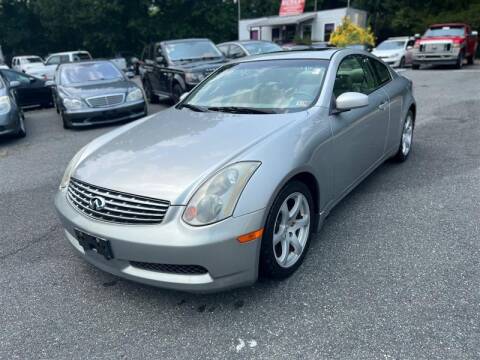 2004 Infiniti G35 for sale at Real Deal Auto in King George VA
